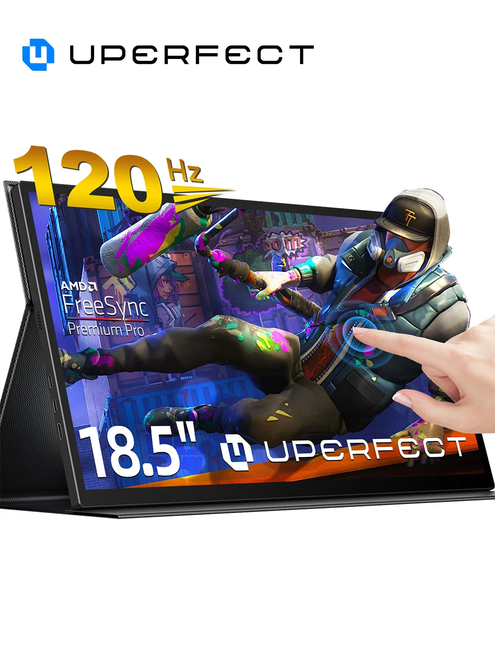 Pc Gaming Y Monitor - UPERFECT FHD UGame T7 タッチスクリーン 120Hz