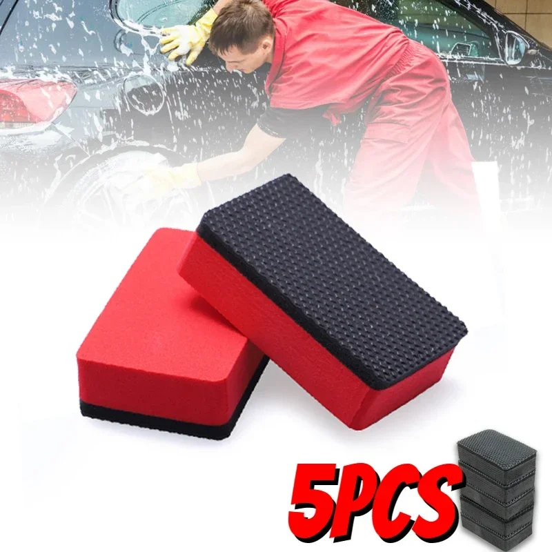 

Car Cleaning Sponge Block Eraser Clay Bar Pad Waxing Polishing Pad Car Cleaning Tools Auto Detail Cleaning Accessories