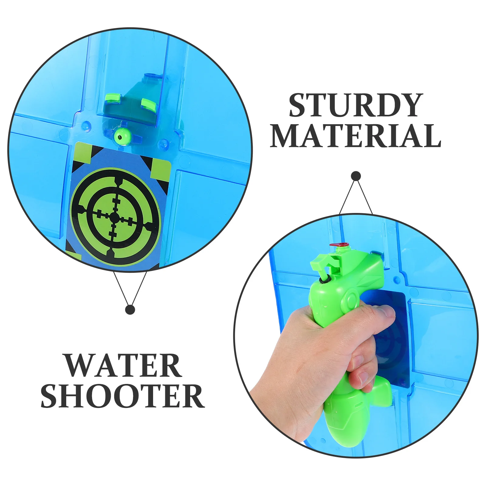 Esguicho de água em forma de escudo criativo ao ar livre praia brinquedo diversão crianças atividades de verão resistente ao desgaste leve