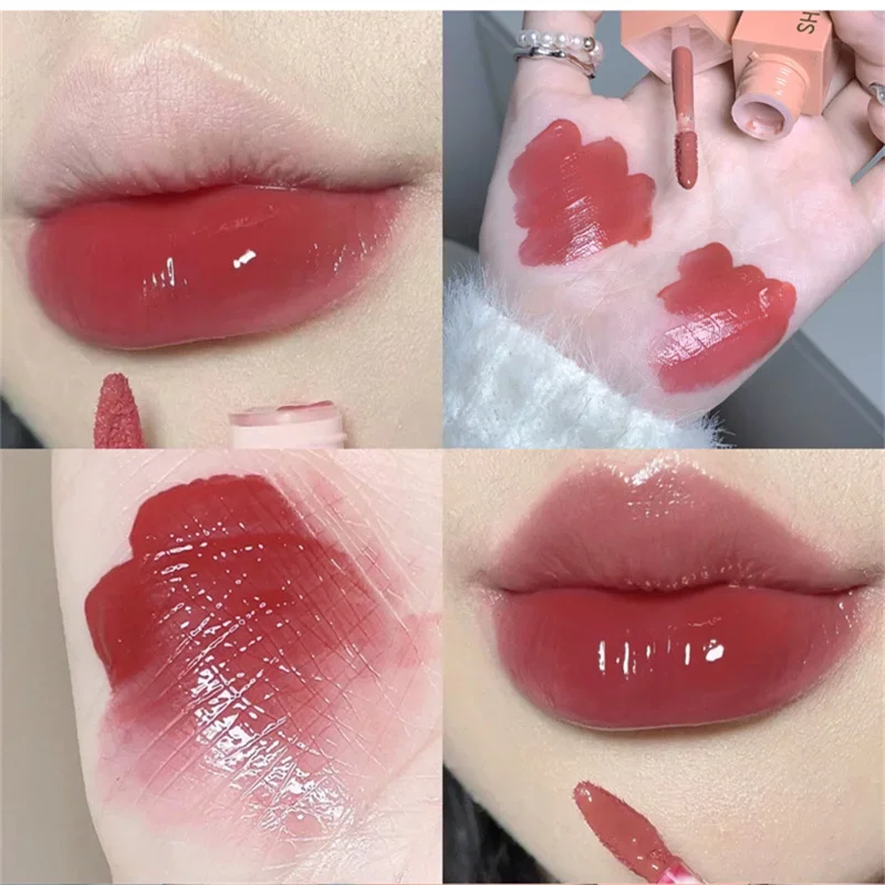 Kosmetische wasser basierte Lip gloss Antihaft-Tasse einfach aufzutragen flüssige Lippenstift Lippen pflege Gel-ähnliche Textur halten die Lippen feucht beliebt