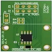 

AS5601-SO_EK_AB Magnetic Sensor Development Tools 12-Bit Rotary Sensor AdapterBRD Dual-Row