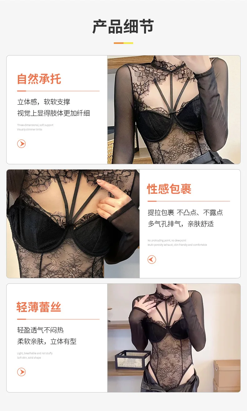 sexy lingerie shirt Lyza White Push Up Bra, 30A-38DD main image 1