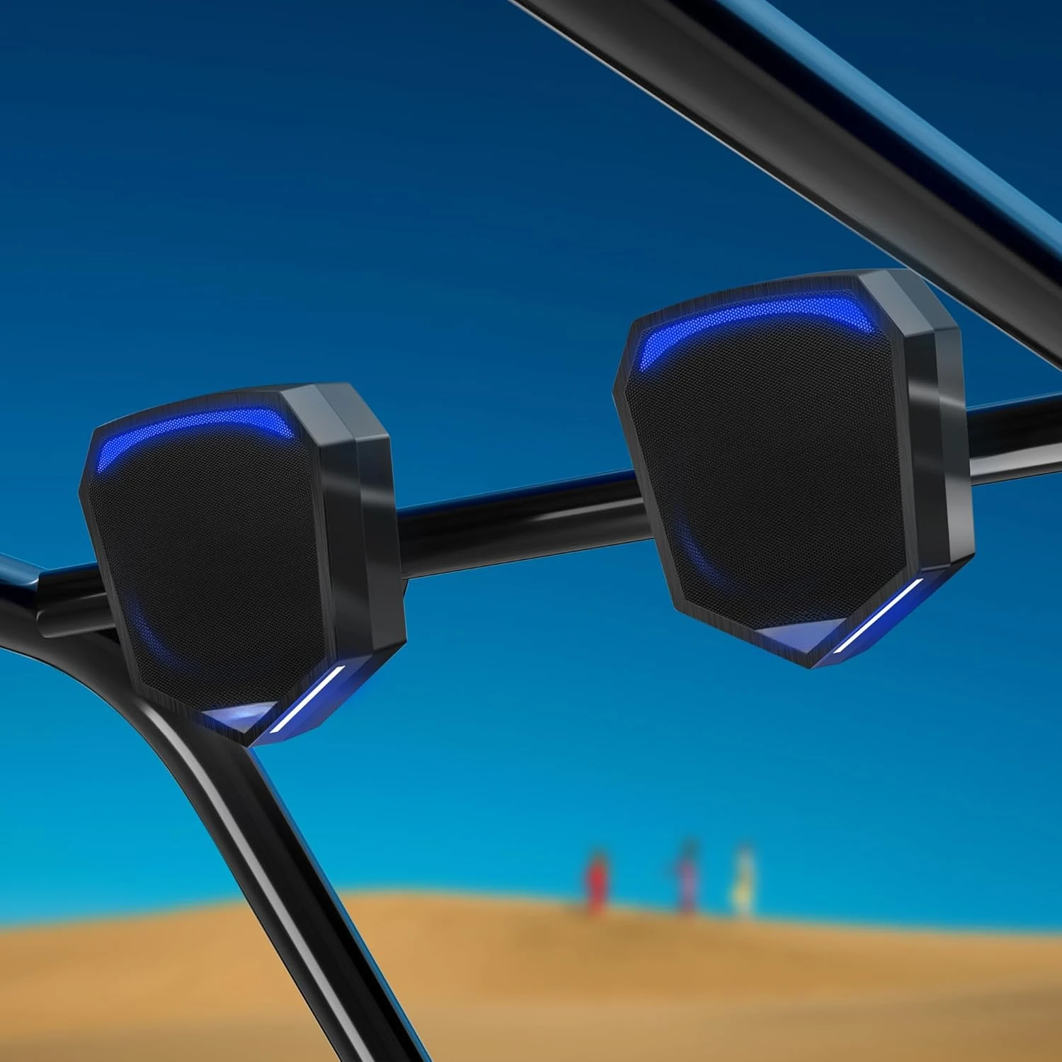 

Встроенный водонепроницаемый усилитель, 6-дюймовое полнодиапазонное крепление с поддержкой Bluetooth 1,5-2