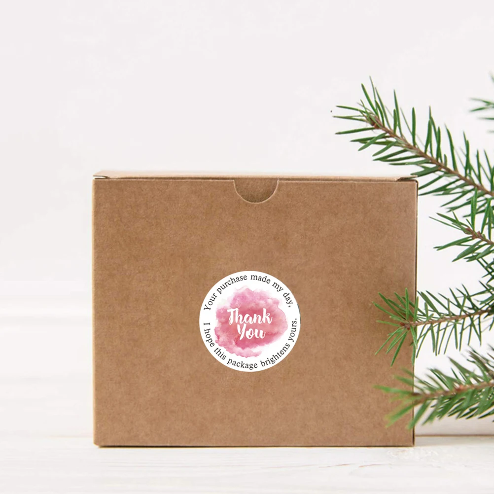 

Thank You Stickers Package Adhesive Envelope Seals Labels Small Thanks Popularity