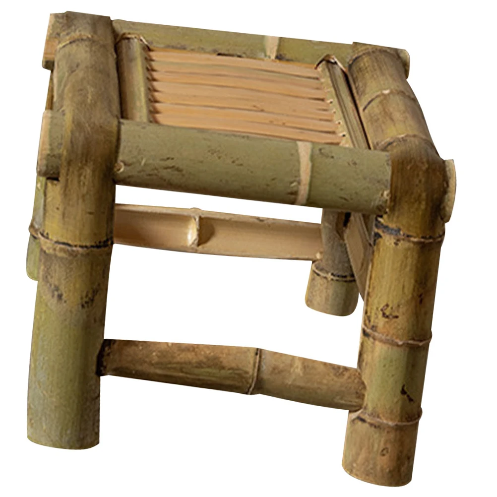 

Vintage Bamboo Wood For Bathroom For Bathroom Laundry Retro Home Stool Stool Room Furniture Outdoor Seat