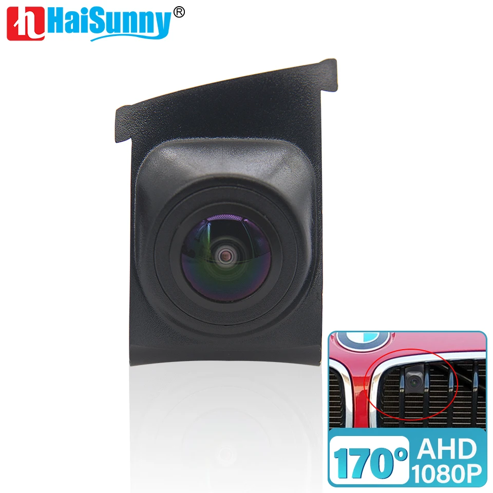 

HaiSunny Full HD Fisheye Car Front View Parking Camera For BMW 3 Series E90 E91 E92 E93 F30 F31 F34 320I 2012 2013-2015-2019