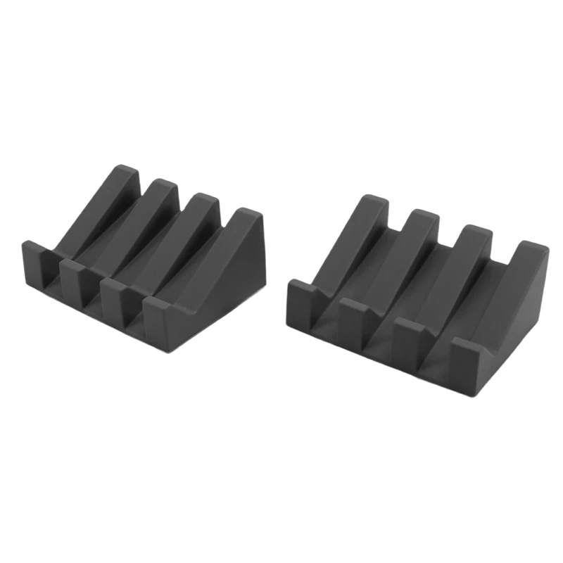 

ABFB-2 шт. силиконовая мыльница со сливом, подставка для мыла для душа/ванной комнаты, самосливный водопадный поддон для мыла/кухонный держатель