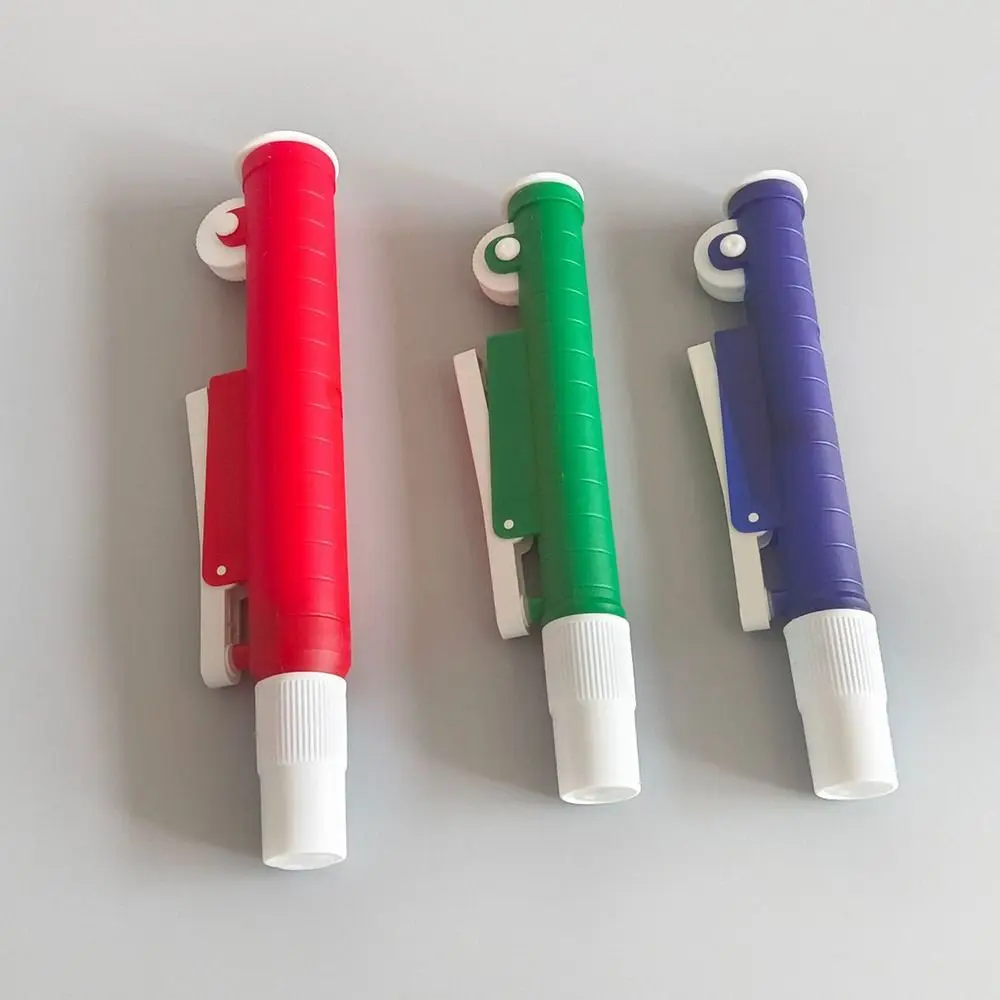 Pipeta fácil de usar de 2/10/25ML con equipo científico graduado, pipeta de transferencia, bomba de pipeta de laboratorio