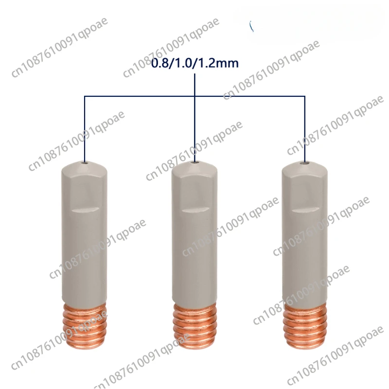 MB 14AK 15AK Welding Contact Tipcoating protect 25mm M6 Gas Nozzle 0.8/1.0/1.2mm MIG Welding Torche Welding Tool Parts