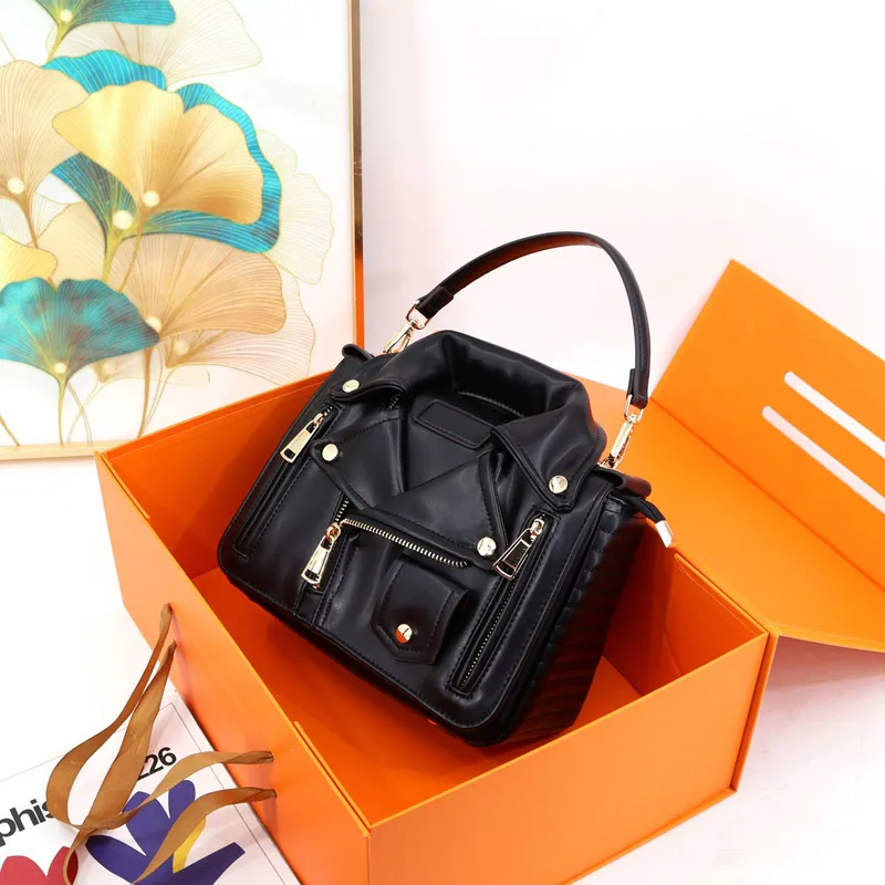 

2025 Luxury Fashion Jacket Shape Design High-end Handbags Brand Designer Female Tote Bag Elegant Party Women Shoulder Bag