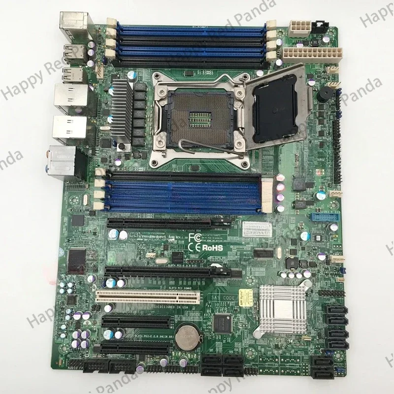 The X9SRA LGA2011 single workstation motherboard supports 2600V2