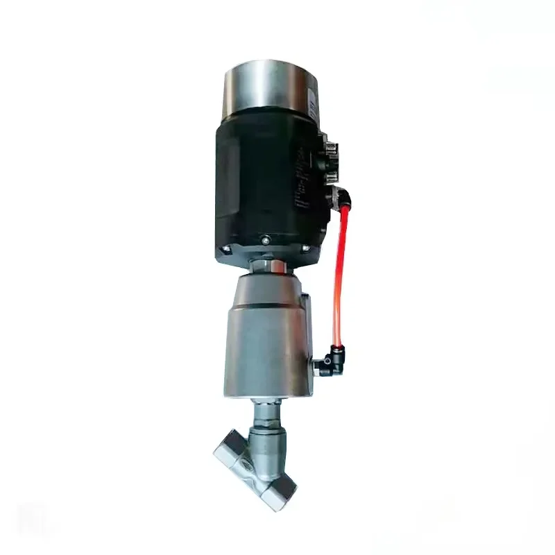 Pneumatic Proportional Control Valve Intelligent Angle Valve for Water Oil  Supported General Application
