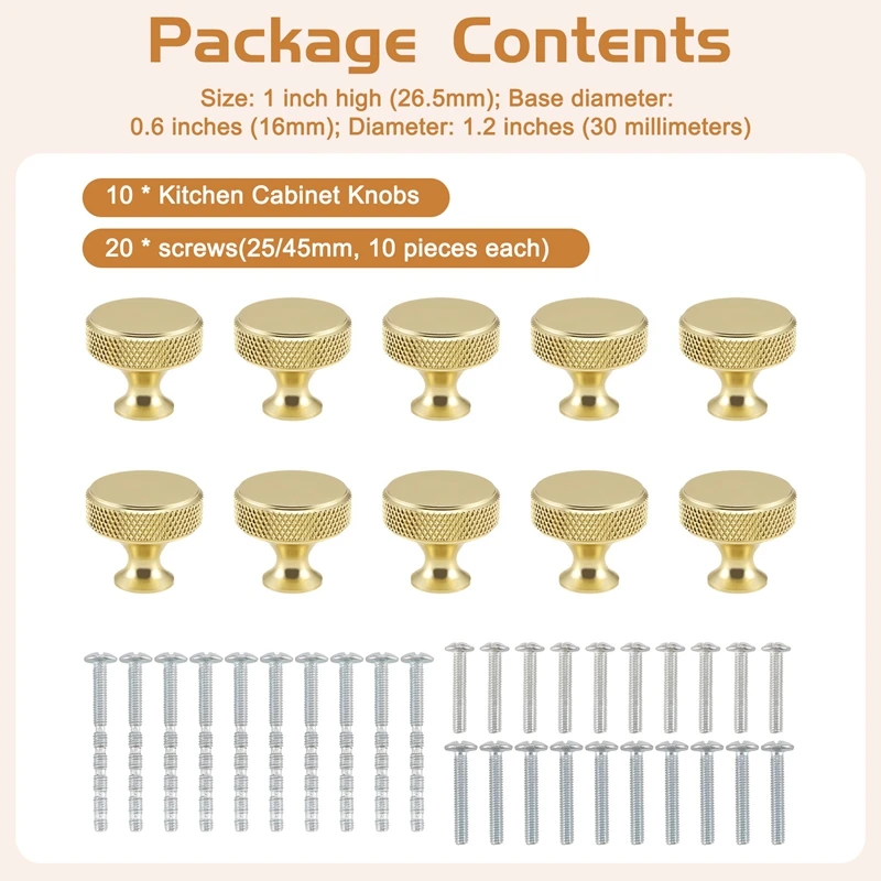 AB09-10Pack 주방 캐비닛 손잡이 널링 드레서 손잡이 캐비닛 하드웨어 드레서 서랍용 알루미늄 손잡이