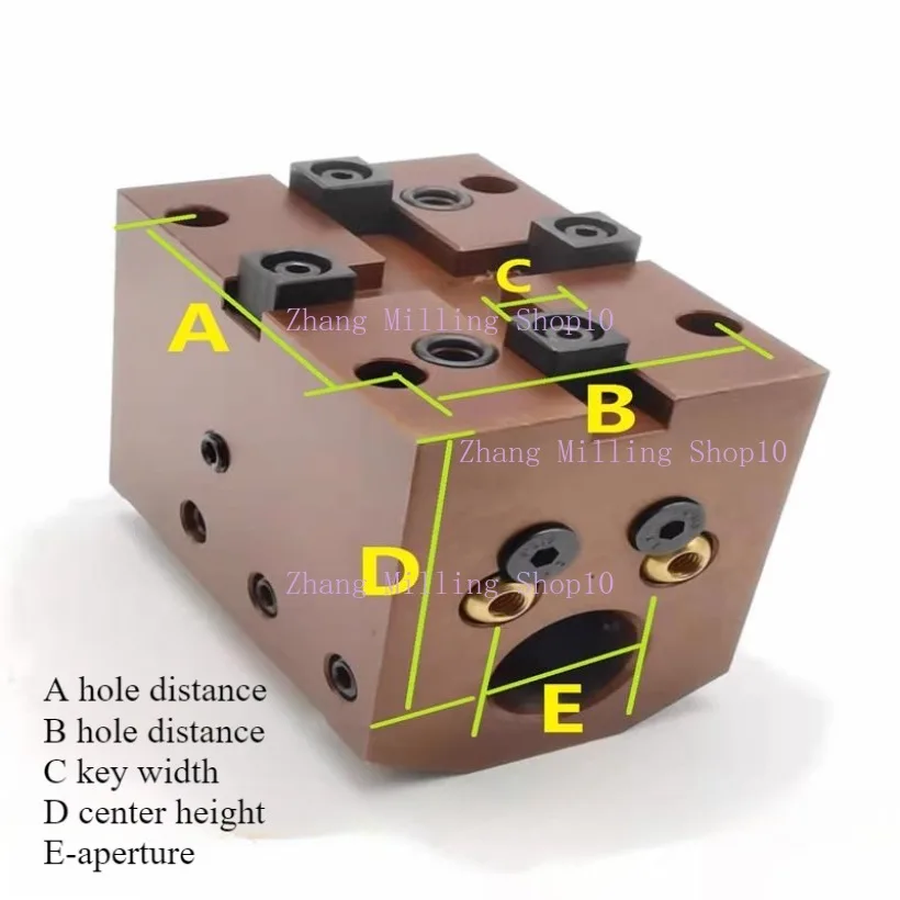 BMT40 BMT45 BMT55 BMT65 CNC Lathe Turret Tool Block Turning And Milling Turret Cylindrical Boring End Face Fixed Tool Holder