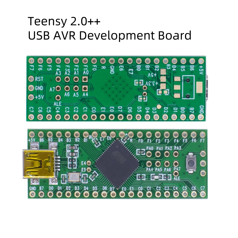 Teensy 2.0++ USB AVR Development Board ISP U Disk Keyboard Mouse Experimental Board AT90USB1286 For Arduino