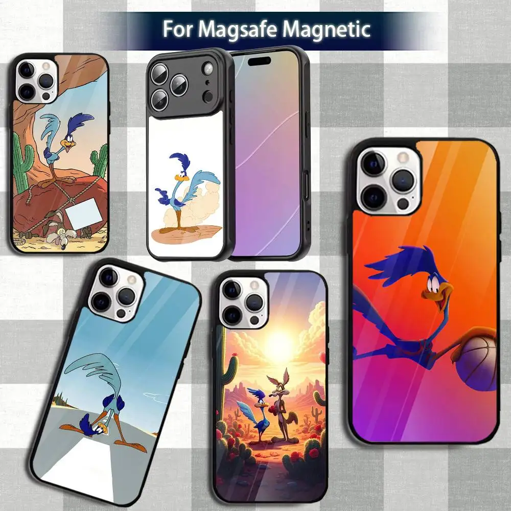 

Road RunnerB WillyA CoyoteS Phone Case For iPhone 13,12,15,17,11,16,14,Pro,Max,Plus,Mini,Magsafe,Magnetic Wireless Charging Case