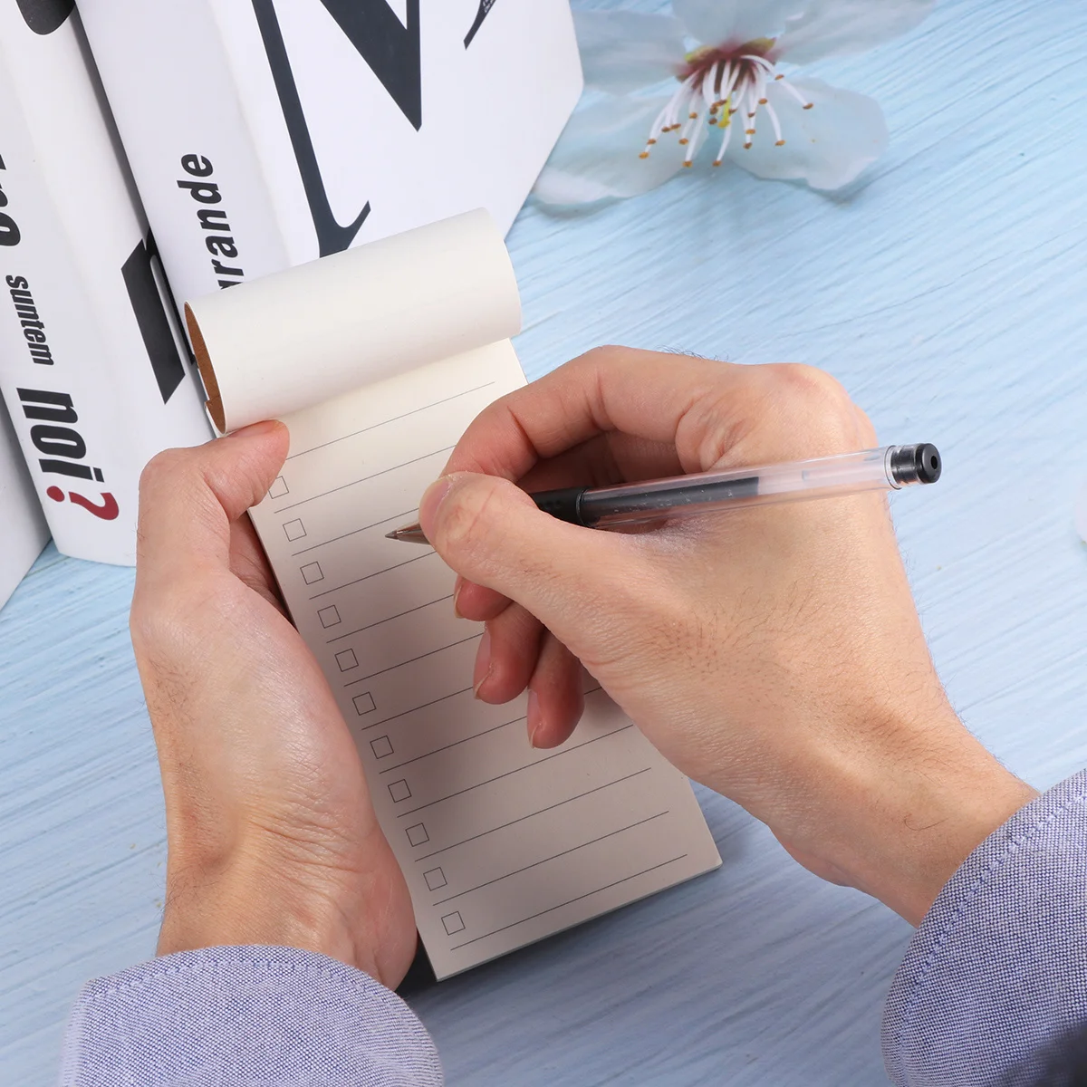 สมุดบันทึกดีไซน์เรียบง่าย 8 ชิ้น สมุดบันทึกขนาดกะทัดรัดสำหรับทำรายการสิ่งที่ต้องทำสำหรับการทำงานและการวางแผนตารางการเรียน สมุดบันทึกสำหรับการทำงาน