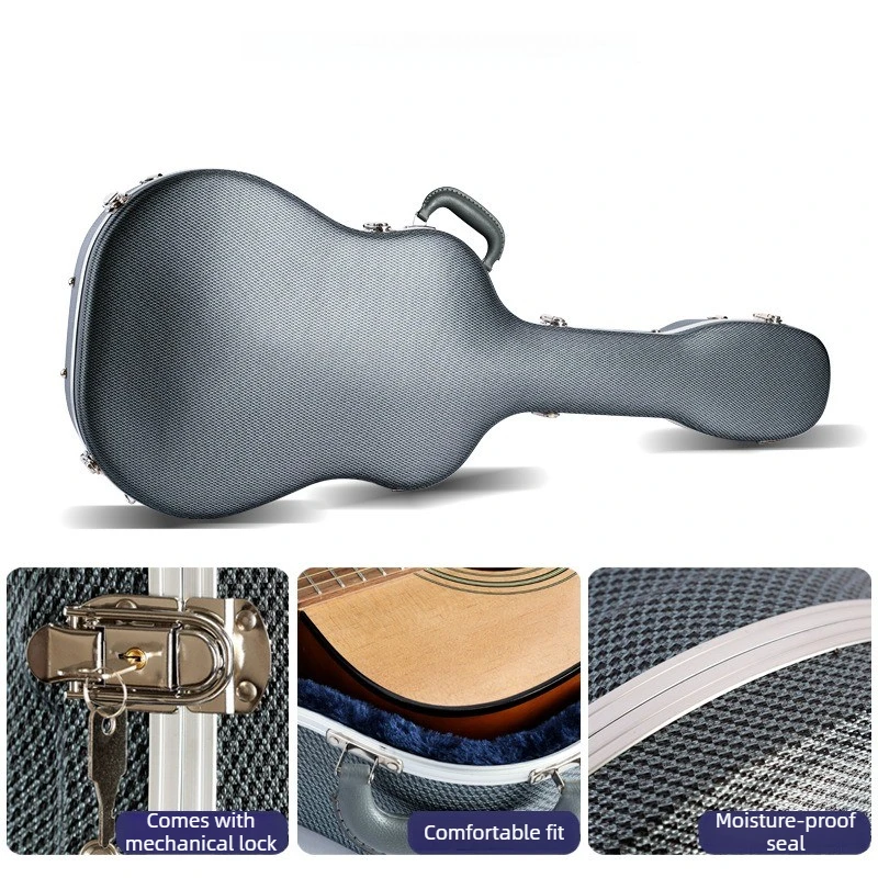 Portable Guitar Case Waterproof Guitar Backpack Thicken Pressure Resistant Guitars Transport Box String Instrument Storage Bag
