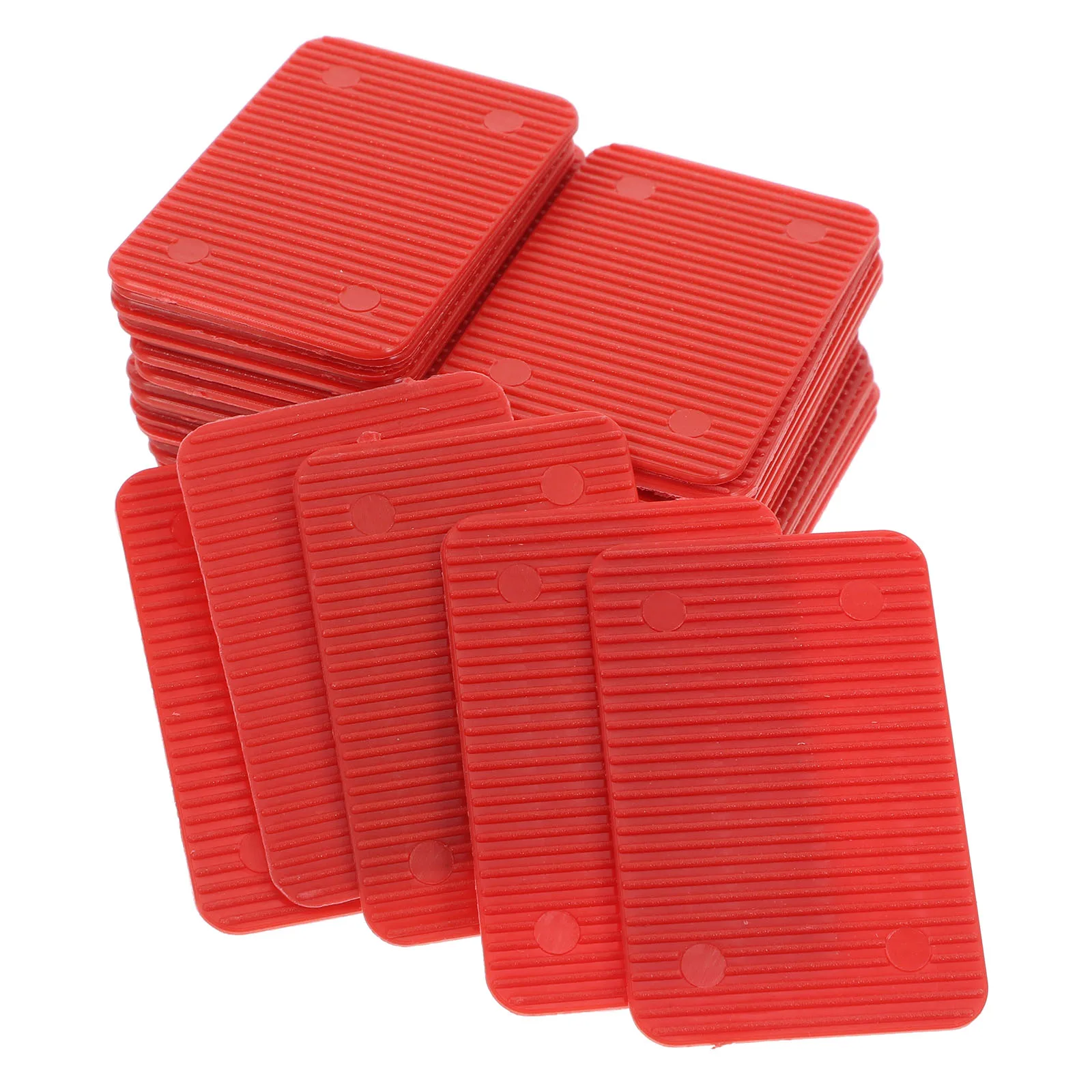 

100pcs Heavy Duty Door Window Support Plastic Leveling Shims For niture Pedestal Supports Soft Toilet Shims Noise Reduction