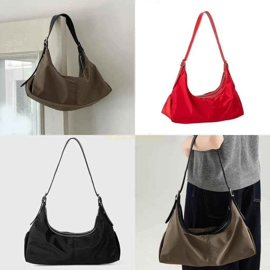 

X90D Practical Everyday Shoulder Bag For Work Errands Roomy Interior Ergonomic Handle Casual Underarm Purse