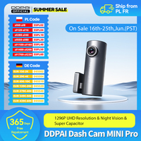 DDPAI MINI Pro Dash Cam 1296P UHD Night Vision Video Recorder 24H Parking Monitor Dash Camera Car DVR WIFI 330° Rotatable Lens