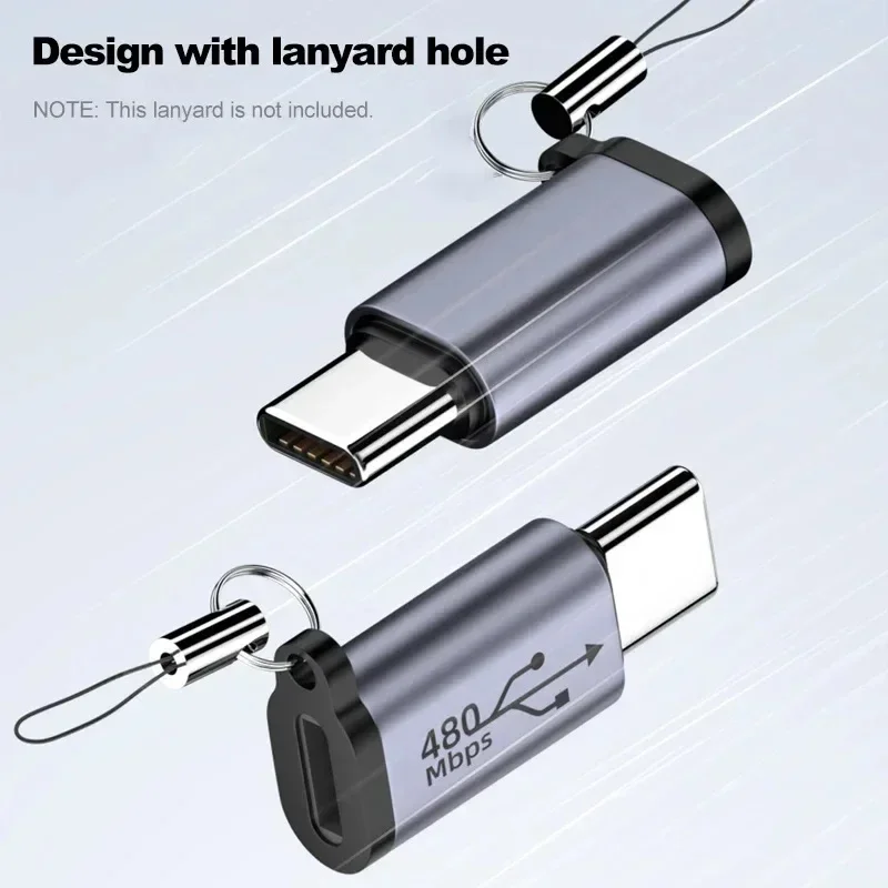 Adapter with Type C Female to Mini USB/Micro USB, and Micro USB Female to Type C/Mini USB image 5