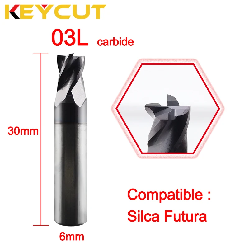 

SILCA Futura 03L 03LW 5.0mm Milling Cutter For Tubular Keys Fit for ILCO Silca Futura Auto and Pro Key Machine Aftermarket