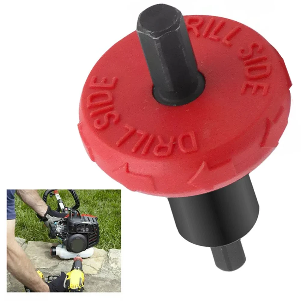 Drill Bit Adapter Mower Drill Bit Adapter Easy Starter Electric Engine Jump Start Lawn Mower Starter Accessories