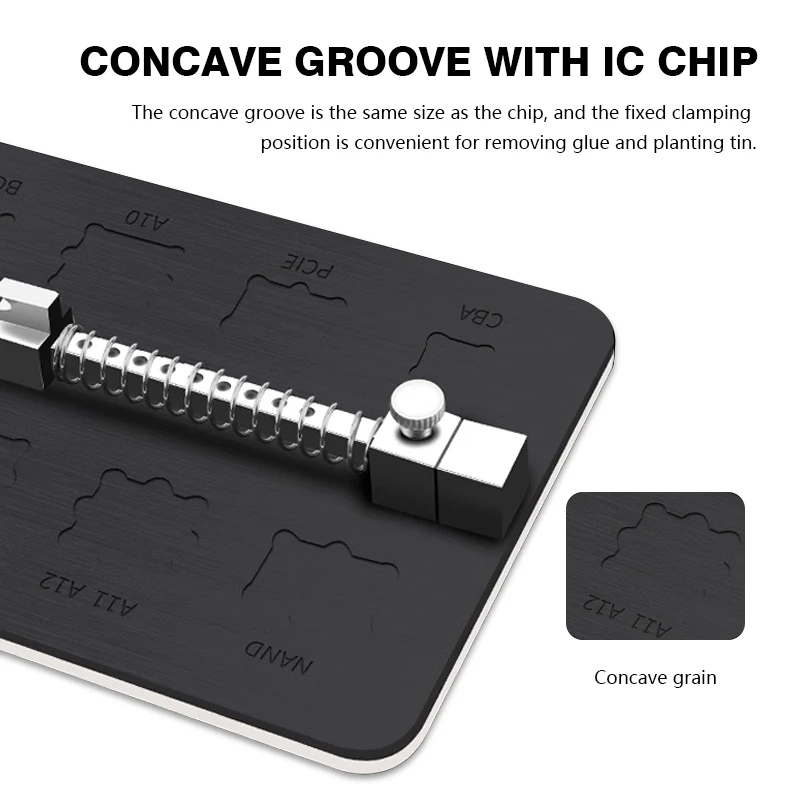 PCB Maintenance Support Platform Stainless Steel Bracket Electronic Maintenance Workbench Portable Cell Phone Repair Tools