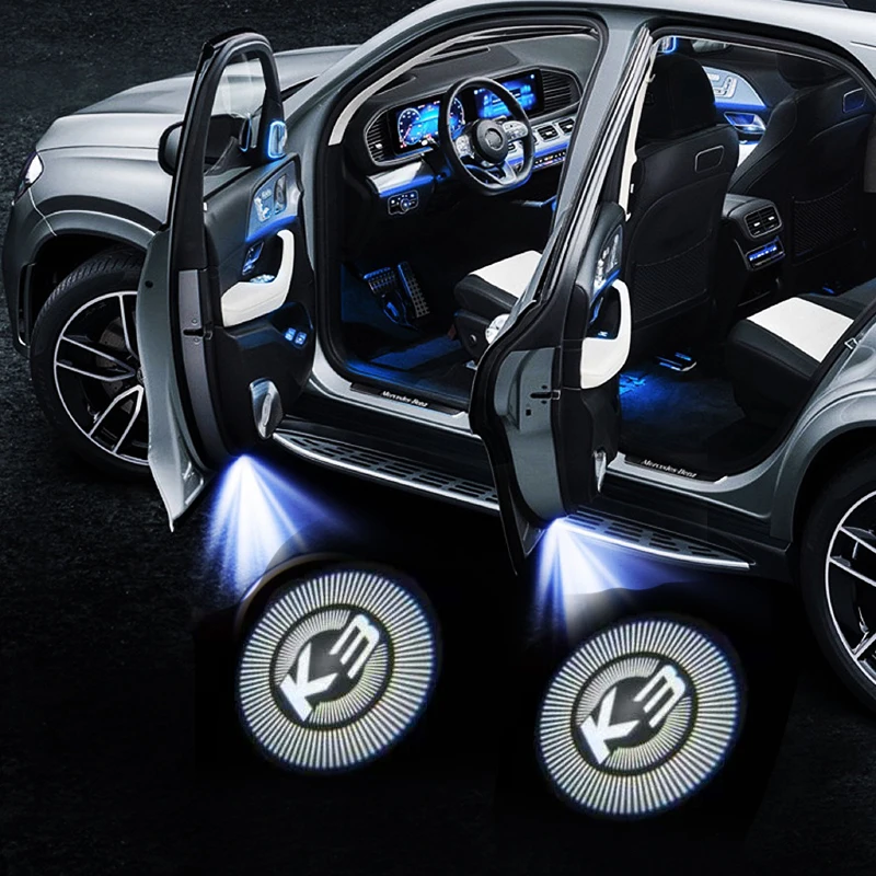 

Car Angel Wings Wireless Car Door LED HD Welcome Courtesy Shadow Projector Logo Light Car Accessories for KIA K2 K3 K4 K5 KX5