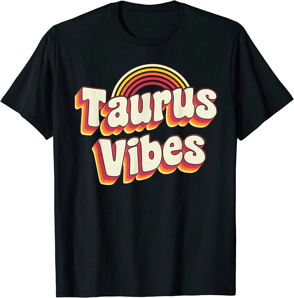 Retro Astrology Zodiac Sign April or May Birthday Taurus T-Shirt  Tees Y2K tops Unisex Summer Short Sleeve