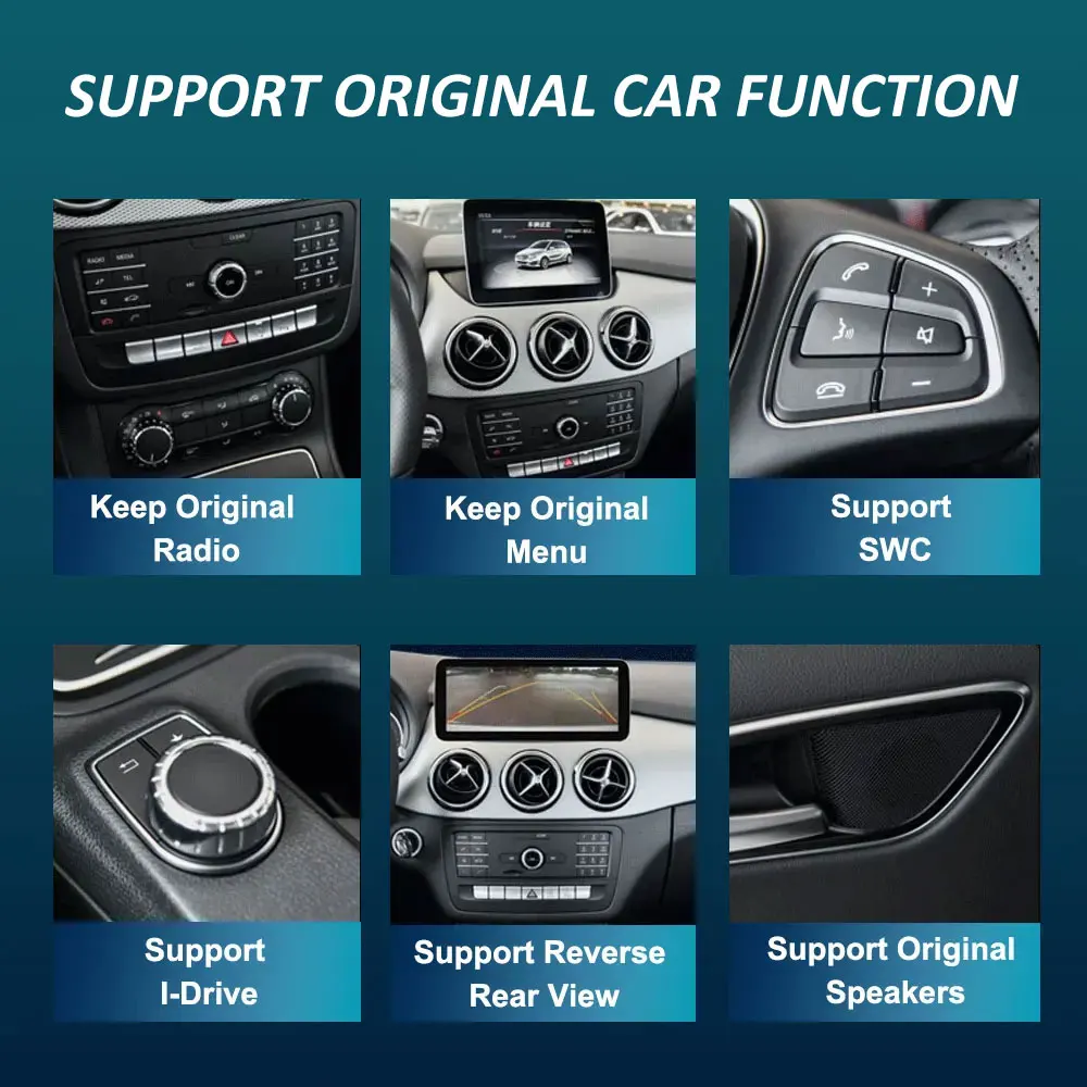 Android 15 ナビゲーション GPS 超薄型スクリーン QLED メルセデス・ベンツ CLS W218 2011-2015 4G Bluetooth カーラジオ マルチメディアプレーヤー