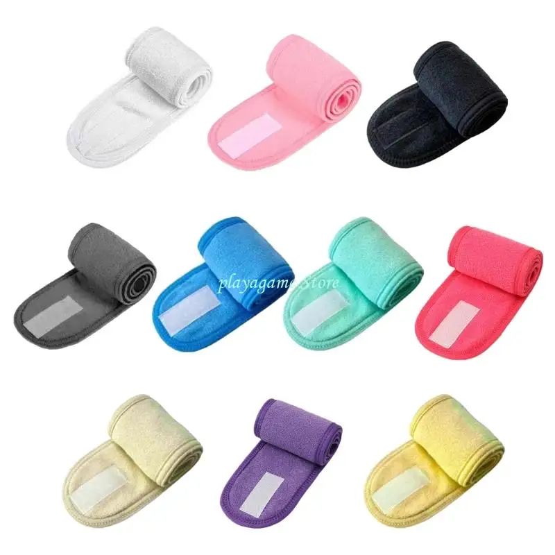 

Y88A 10Pcs Lightweight Portable Headbands Sweatproof for Travel Daily Use in Beauty Routines Including Makeup Application