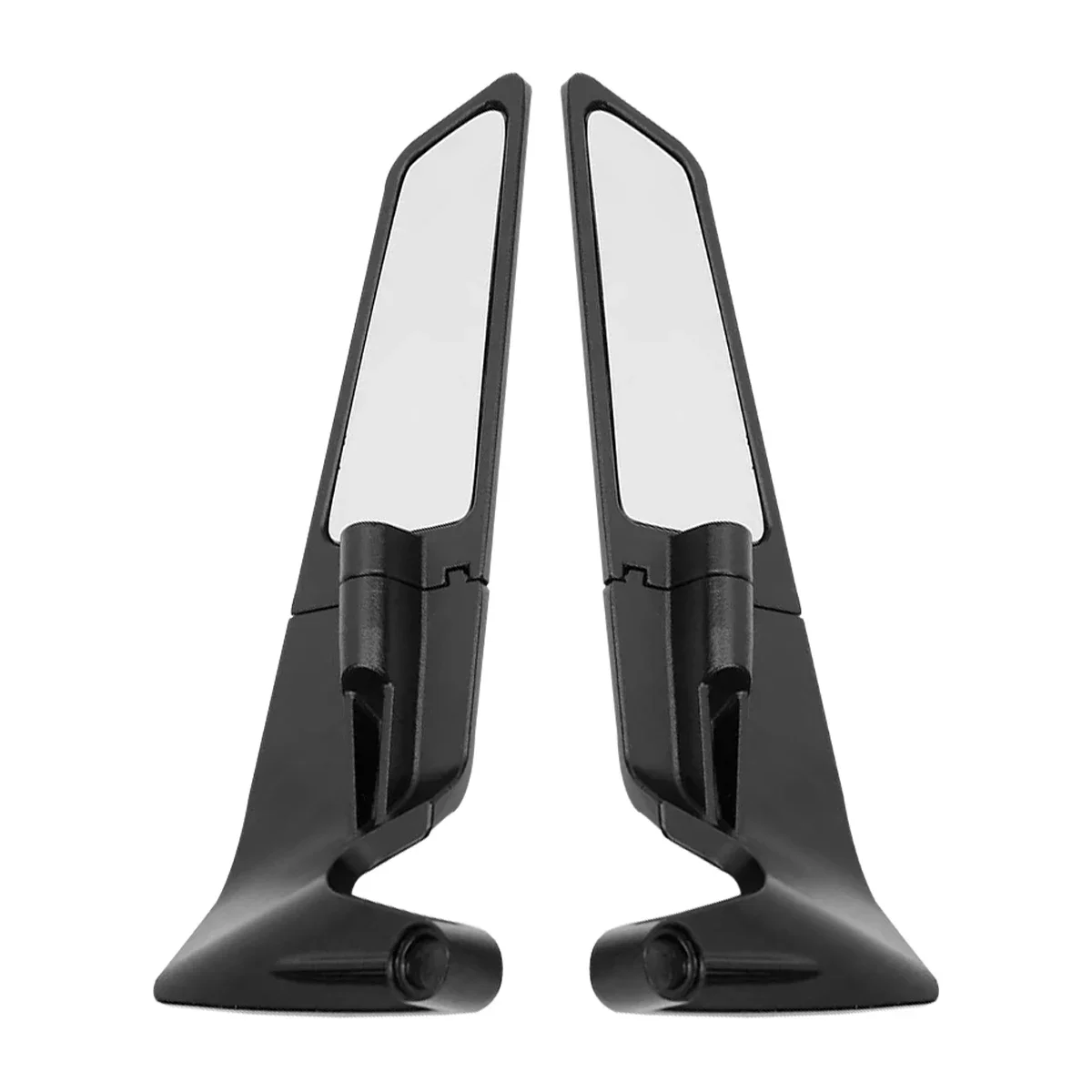 Para yamaha mt 07 mt07 mt 09 mt09 sp mt 10 mt10 sp espelhos da motocicleta stealth winglets espelho kits para girar espelhos ajustáveis