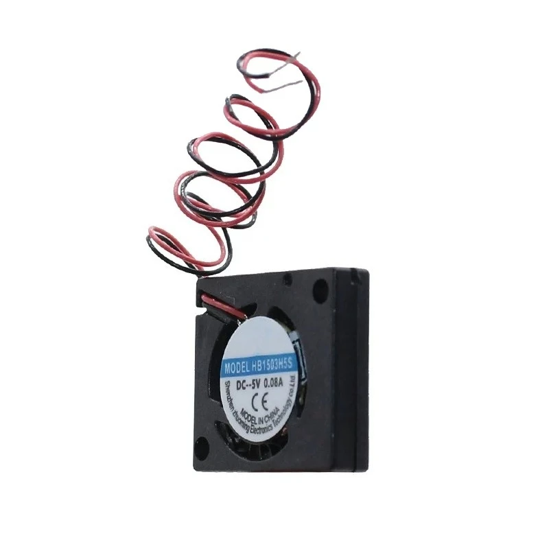 2PCS Turbo Cooling Fan For 1503 Blower 5V 3.3V 1.5CM Ultra‑Slim Laptop Micro Blower Fan