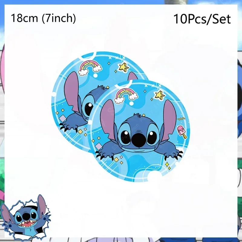 Disney Lilo en Stitch Verjaardagsfeestje Decoratie Wegwerpservies Snoepzak Tafelkleed Papieren beker Bord Servetbenodigdheden Kit