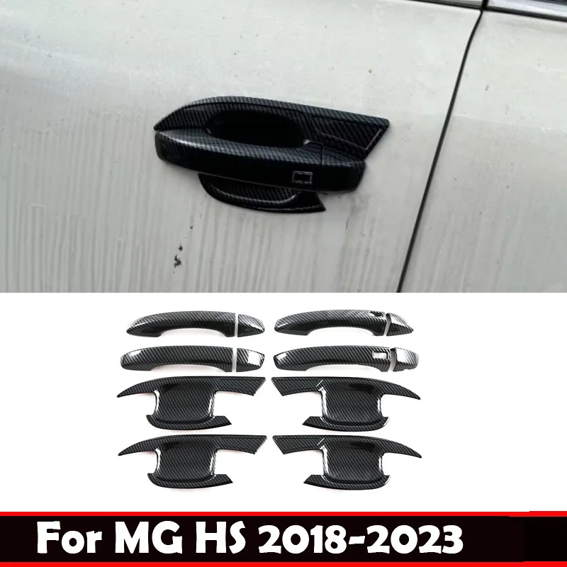 

Автомобильные декоративные полоски для Mg Hs 2018-2023, абс, дверная ручка, ручка, чаша, крышка, декоративная отделка, аксессуары