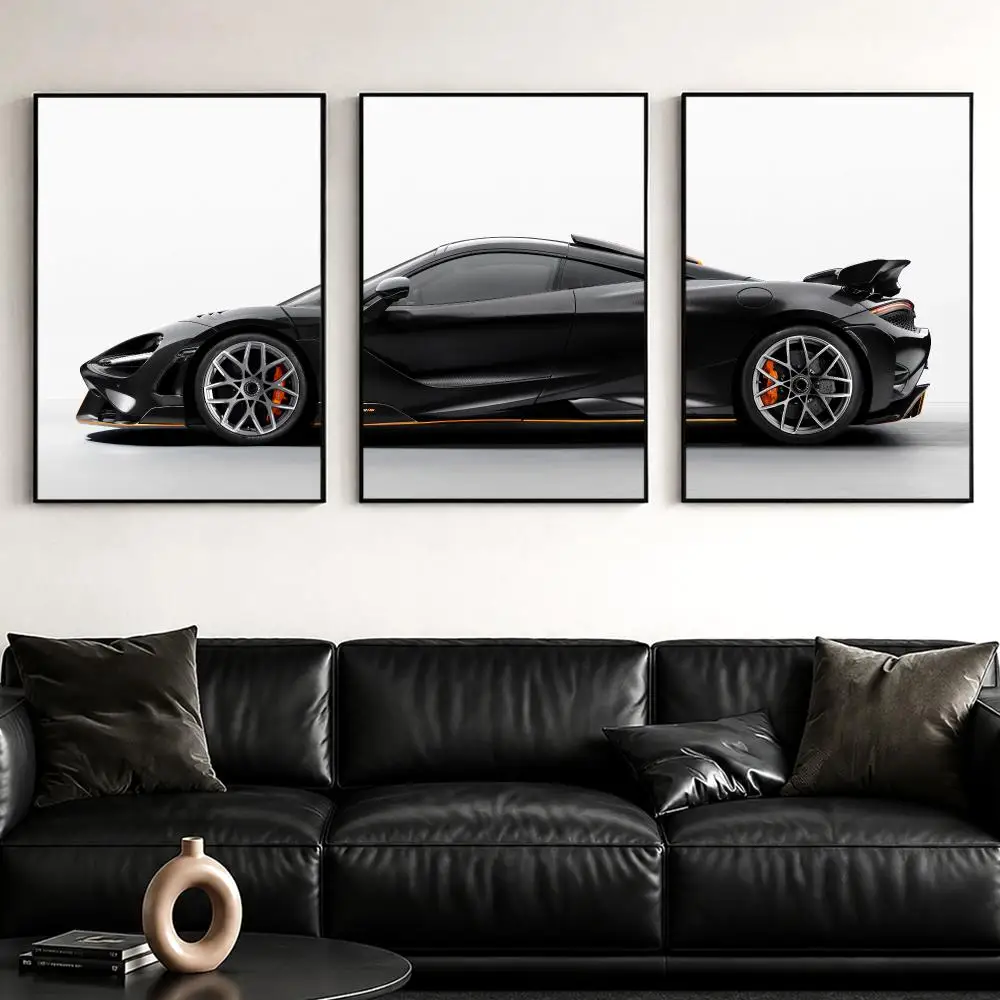 788hs C-Coupe Side View Painting Calligraphy Canvas Poster Set Wall Artwork Prints for Bedroom Living Room Home Decor Gift