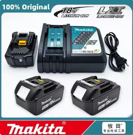 

Makita 18V Battery 6/5Ah BL1850B Lithium ion Genuine Makita 18V Battery BL1850 BL1860 BL1860B BL1840B