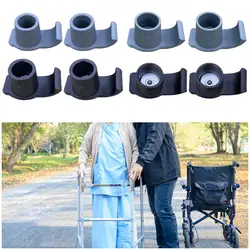 Anti-slip walking aid sliding foot pads,Drive Walker Ski Glides Replacement Feet Pads,Walker Accessories Part Gliders Durable