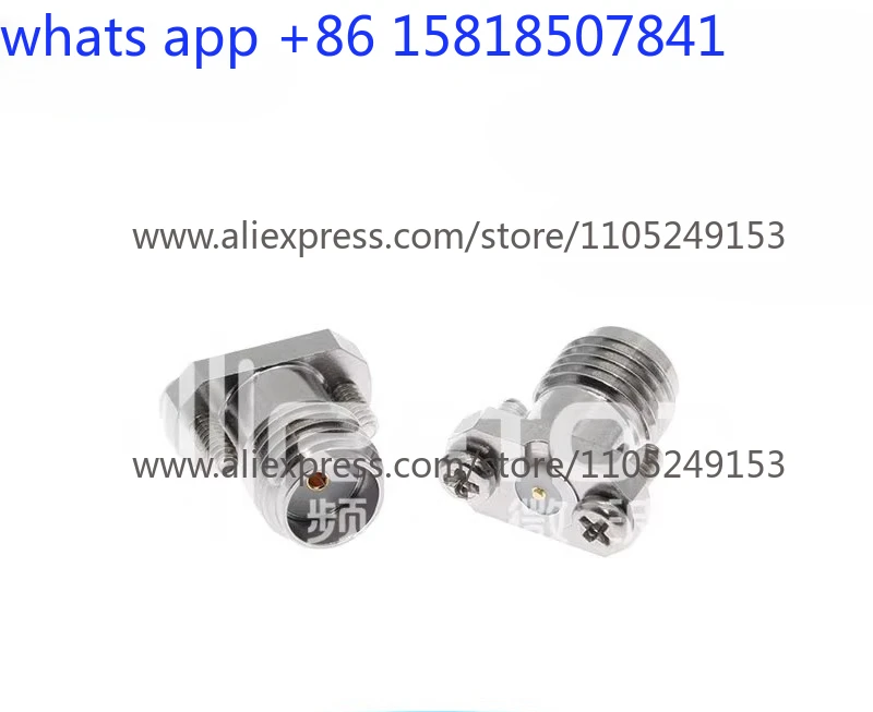 Frequency-optimized microwave SMA-KFD PCB board middle and lower layer walk signal, vertical solder-free connector DC-26.5GHz