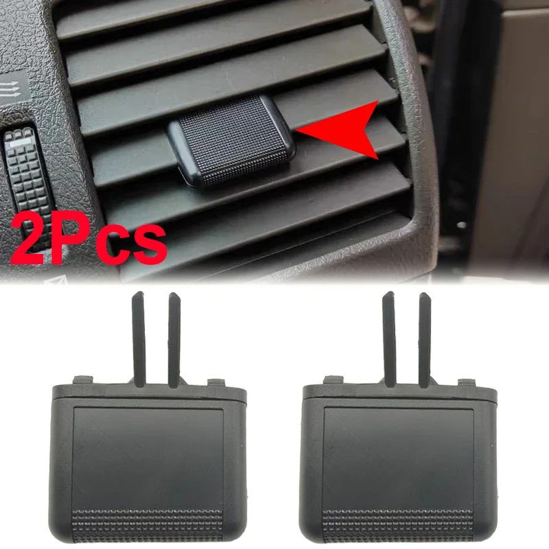 Clip de lengüeta de salida de ventilación de aire A/C delantero de coche, 2 uds., para Toyota Land Cruiser Prado FJ150 2010 2011 2012 2013 2014 2015 2016 2017