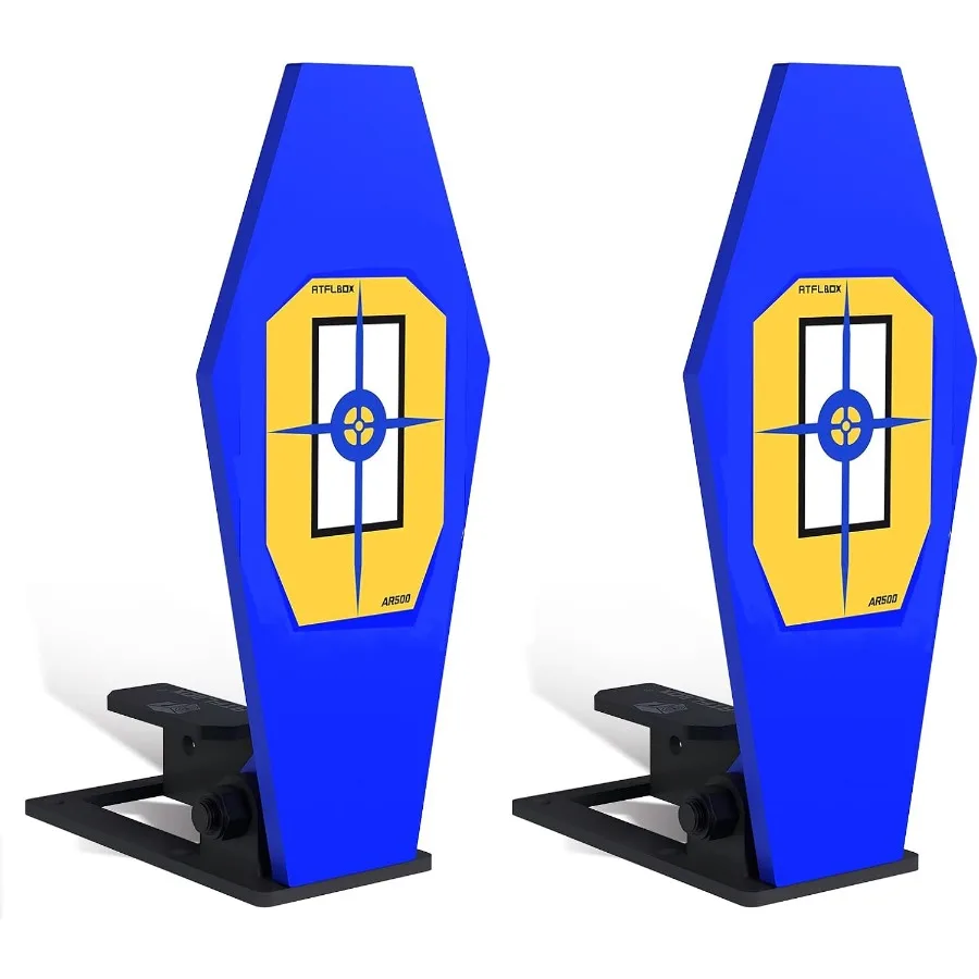 

3, 8 дюймов AR500, мишень с автоматическим сбросом, 12,5x6 дюймов, классическая стальная мишень для стрельбы Popper для стрельбы, идеально подходит для пистолетной винтовки, рукоятки