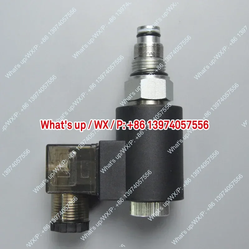 Two Position Two-way Threaded Cartridge Solenoid Valve Csv08 Normally Closed High Flow Dhf08-220s
