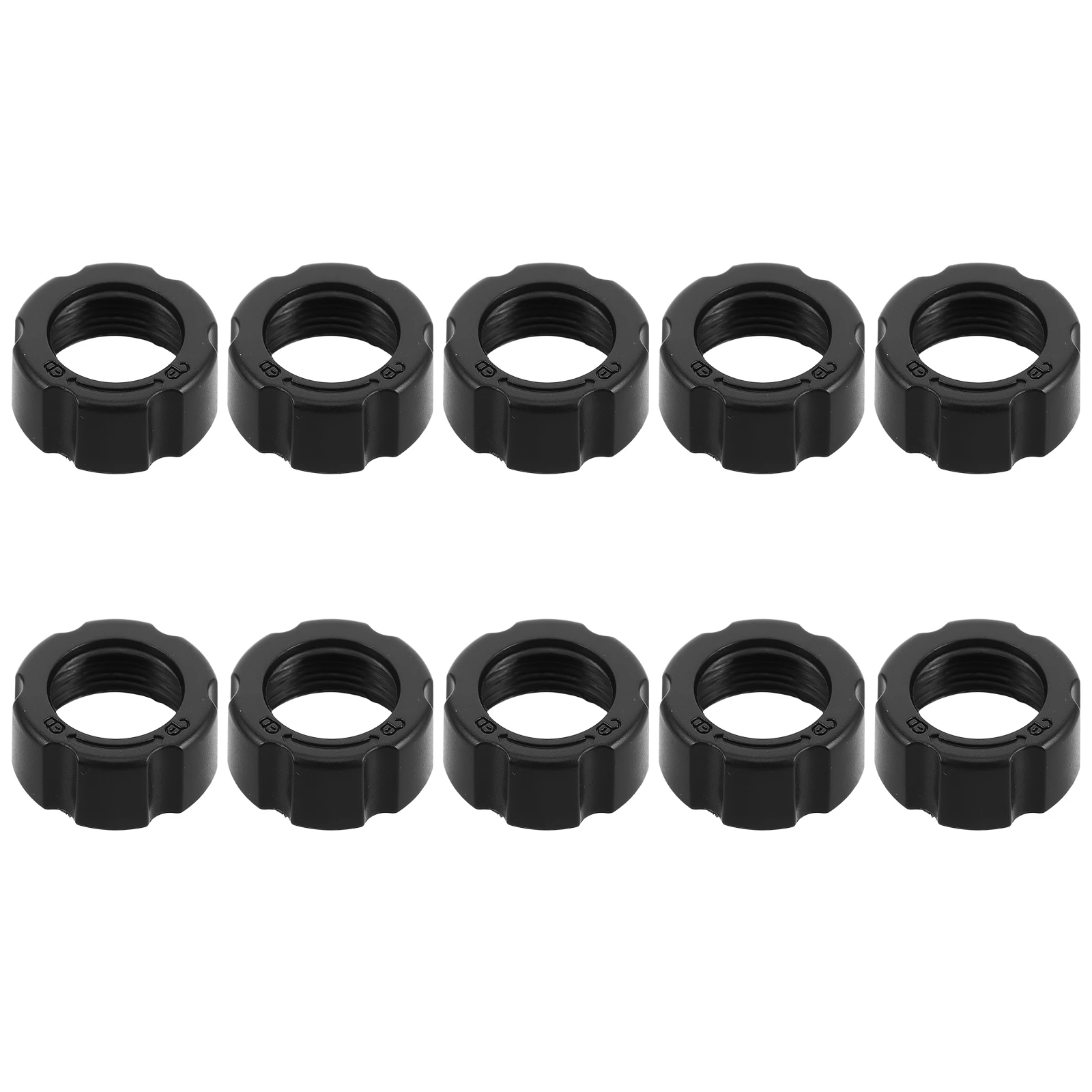 

10Pcs Car Mount Screw-on Nut Ball-Joint Fixed Adapter Rings Compact Lightweight Accessory for Car Interiors Fixing Accessories