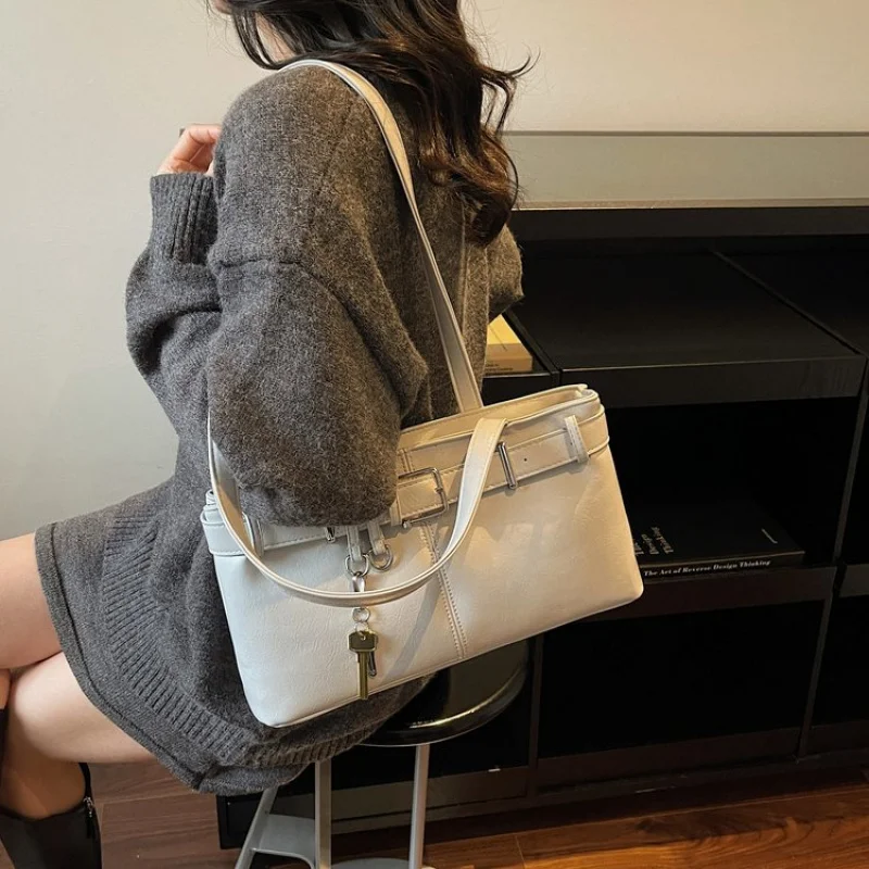 

Women's Tote Bag Made Of Lavender-Patterned Leather Featuring Panama High-End Elegant Lightweight Soft Daily Look