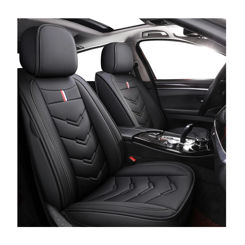 

Car Accessories Full Set Luxury Auto Customized Universal Leather Car Seats Cover