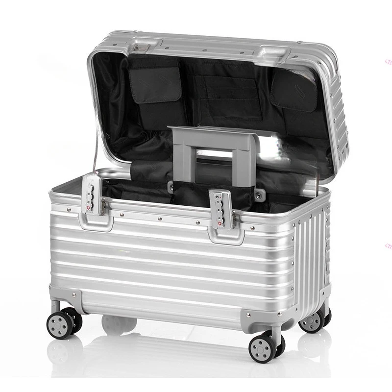 All-Aluminum Magnesium Alloy Long Box Men\'s Luggage Women\'s Luggage Photography Trolley Case