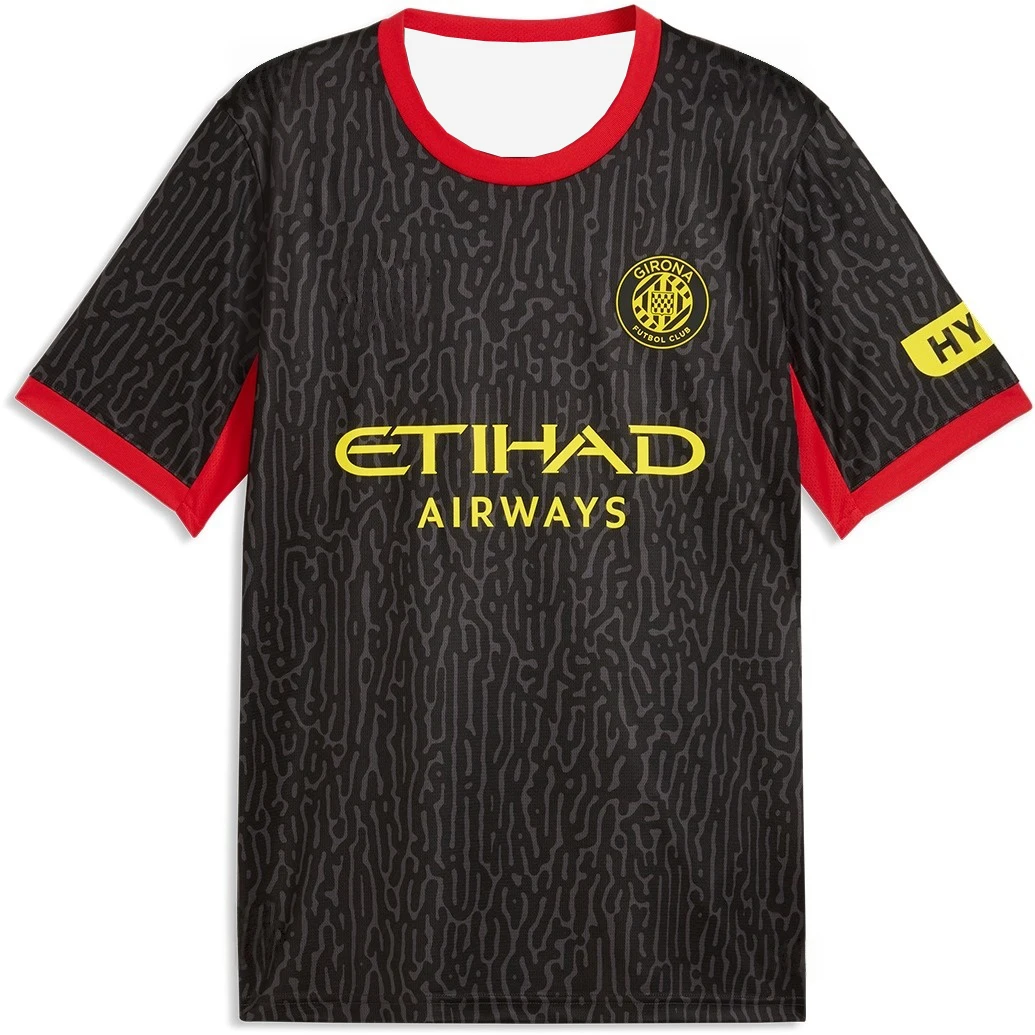 2026 Girona 3D-Druck Fußballtrikot Herren Damen Sommer Outdoor T-Shirt Atmungsaktiv Schnelltrocknend Streetwear Kleidung Unisex – Detail 2