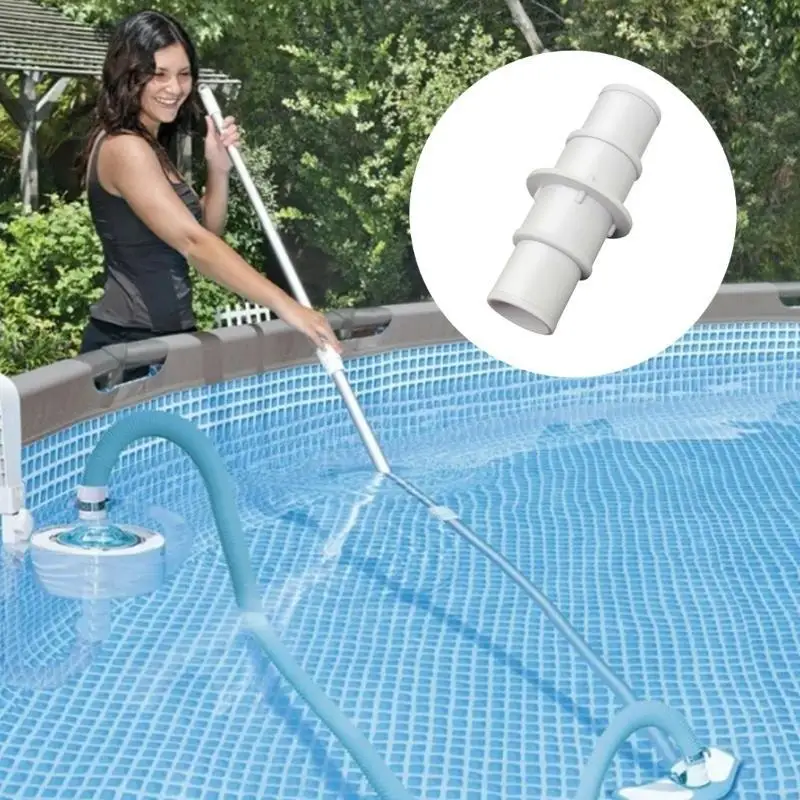 F19B Swimming Pool Hose Adapter Connector Set for Vacuum Cleaner Practical Filter Hose Connection Coupling Accessories